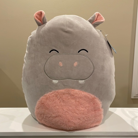 Squishmallows Other Nwt 6 Harrison The Hippo Squishmallow Poshmark